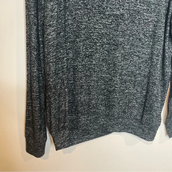 Athleta Mindful Pullover Long Sleeve Sweatshirt Charcoal Grey Heather Medium M - Picture 10 of 10
